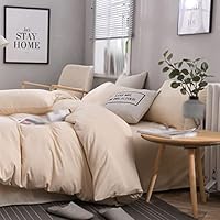 Amazon｜布団カバー シャンパンゴールド ダブル 4点セット ふとん